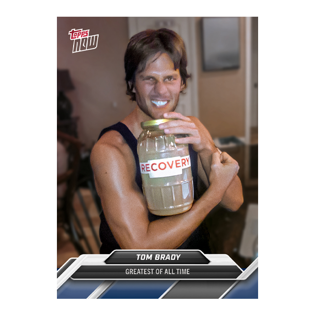 Tom Brady - 2024 TOPPS NOW Card TB1 - PR: 12,969