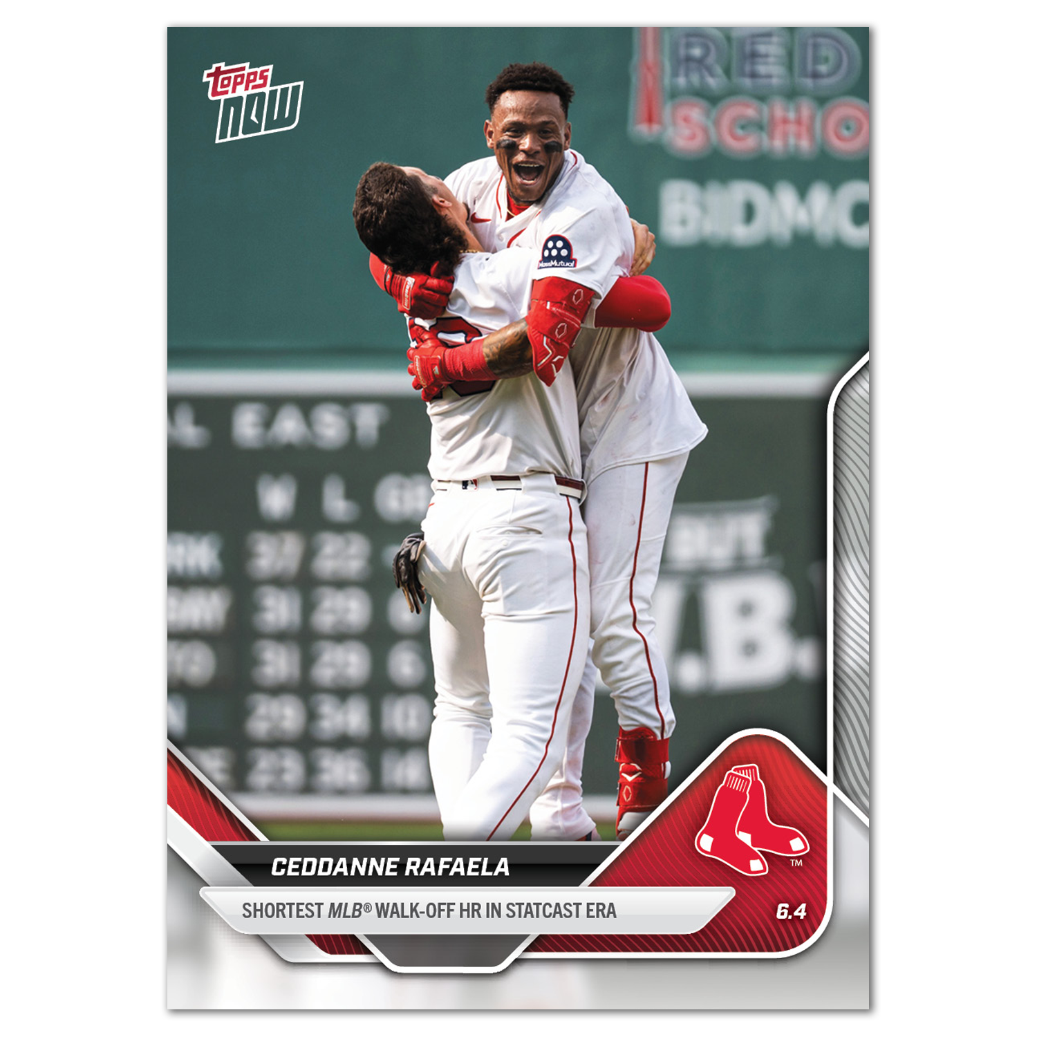Ceddanne Rafaela - 2025 MLB Topps NOW - Card 254 - PR: 501