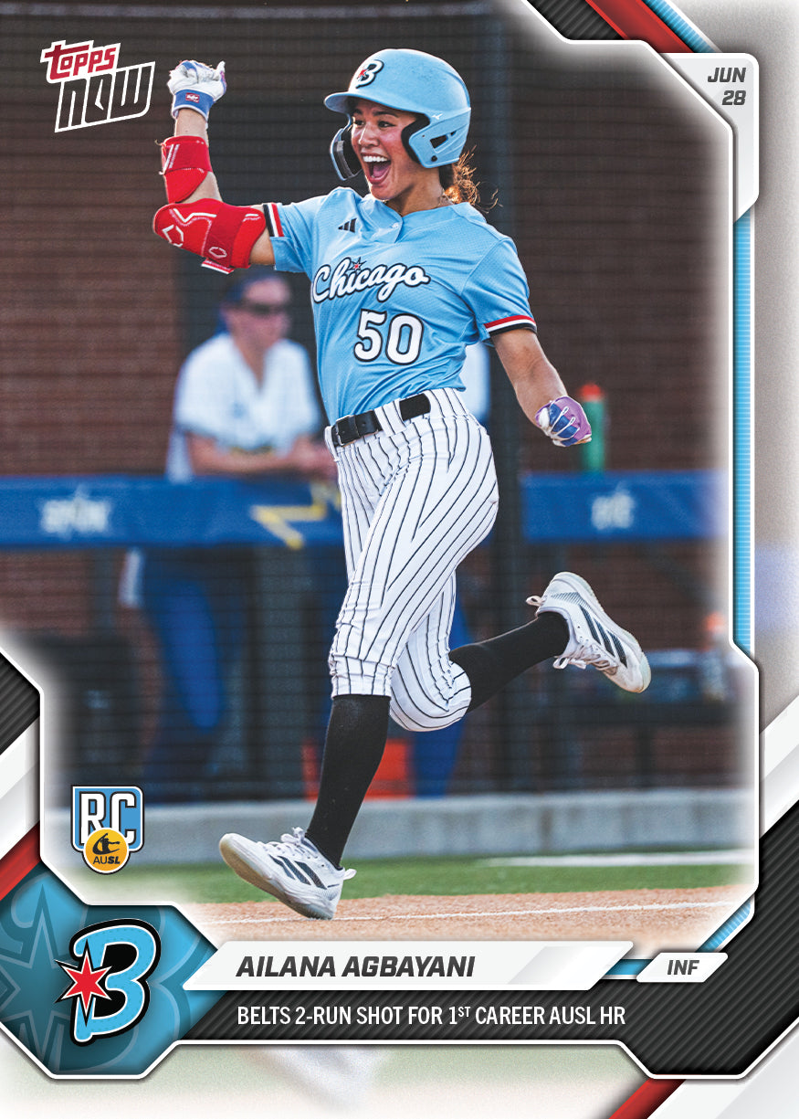 Ailana Agbayani - 2026 AUSL Topps NOW - Card 23 - PR: 1228