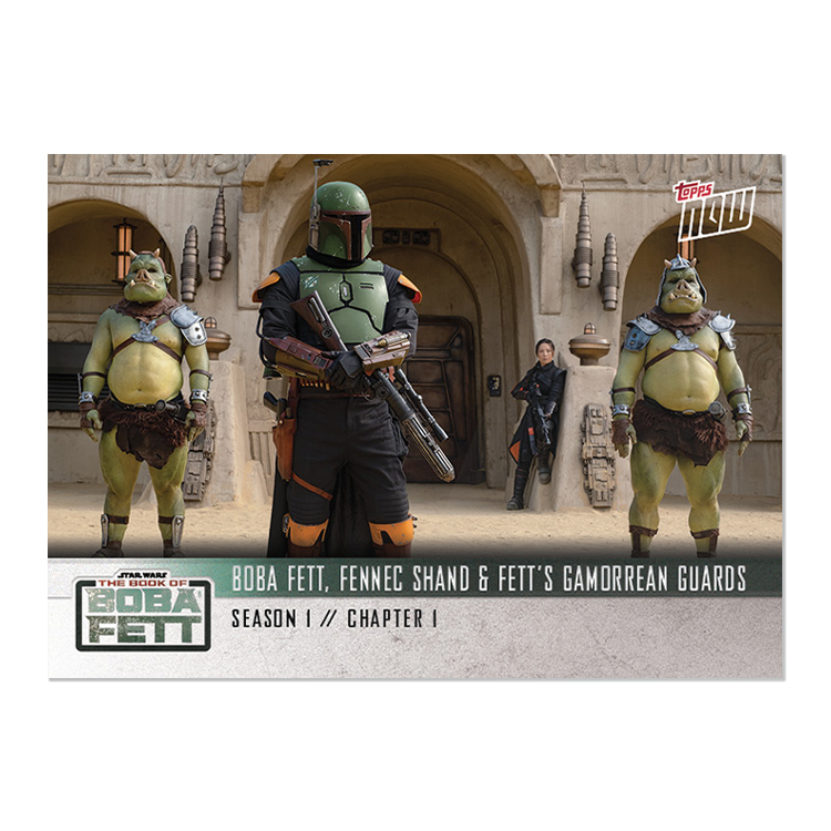 2022 Star Wars TOPPS NOW - 5-Card Pack - Book of Boba Fett Chapter 1 - PR: 2623 - Image 5