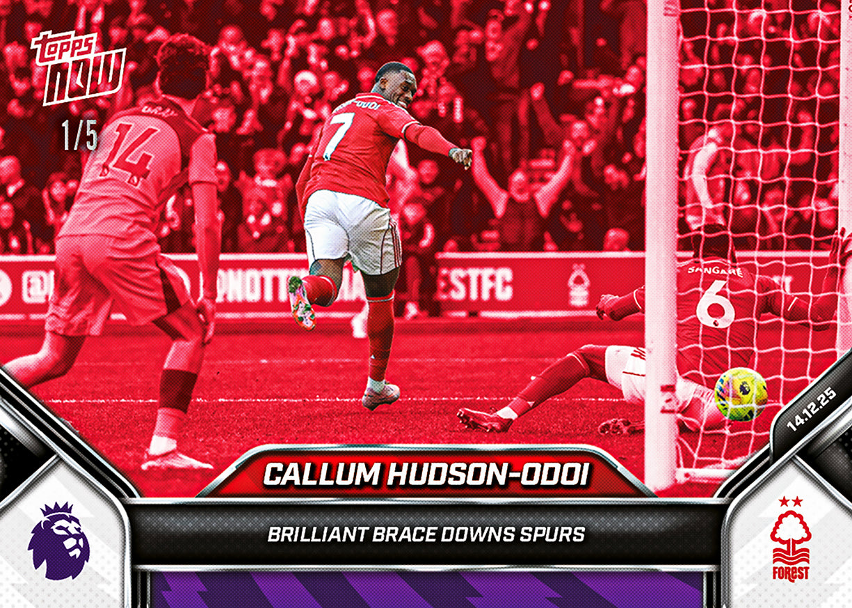 Callum Hudson-Odoi - 2025-26 Premier League Topps NOW - Card 81 - PR: 150 - Image 3