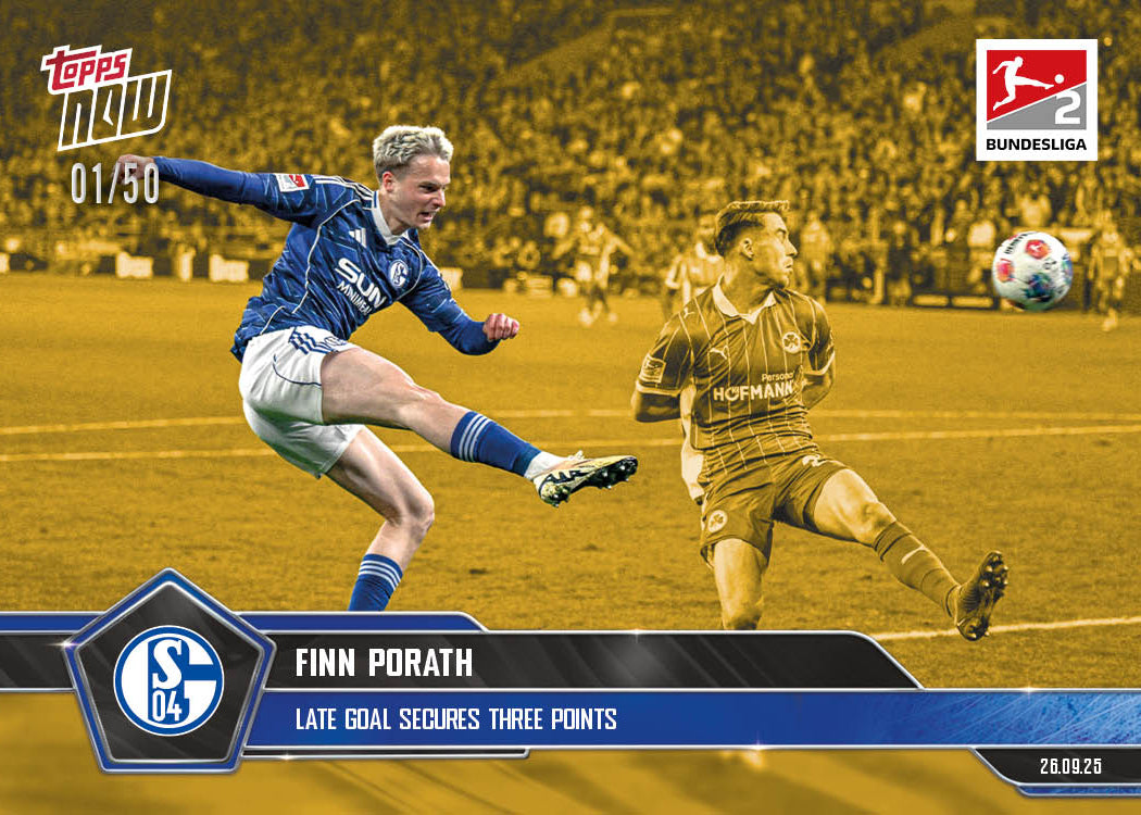 Finn Porath - 2025-26 Bundesliga Topps NOW - Card 30 - PR: 275 - Image 6