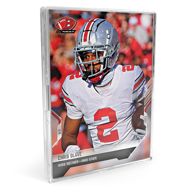 2-Card Bundle - 2021 Bowman NEXT TOPPS NOW Football - Cards #1-2