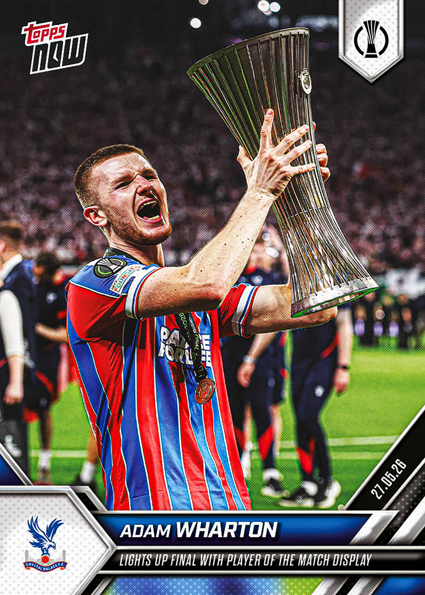 Adam Wharton - 2025-26 UECL Topps NOW - Card 14 - PR: 902