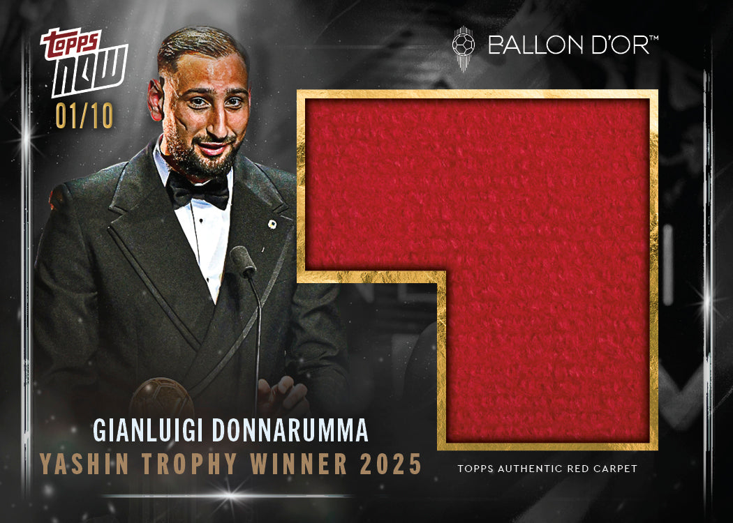 Gianluigi Donnarumma - 2025 Ballon d'Or Topps NOW - Card 5 - LOOK FOR AUTO & RELICS - PR: 739 - Image 5