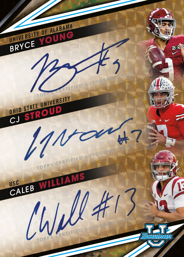 2022-23 Bowman University Best Football - Image 8
