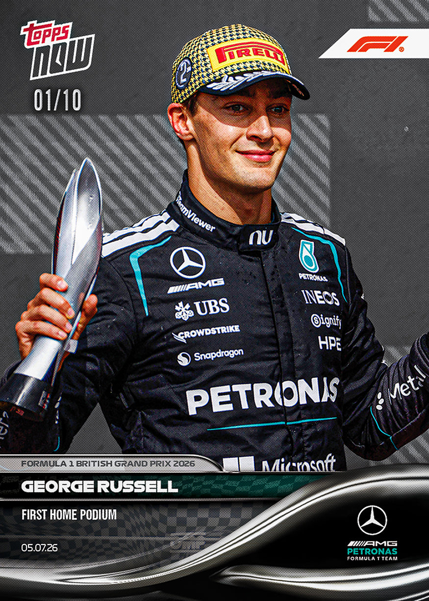 George Russell - 2026 Formula 1 Topps NOW - Card 45 - PR: 3031 - Image 4