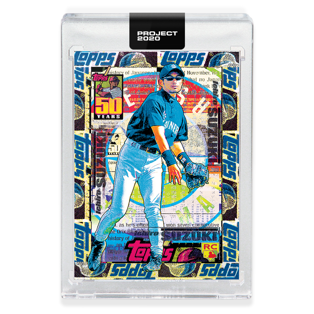 Topps PROJECT 2020 Card 307 - 2001 Ichiro by Tyson Beck - Print Run: 2516
