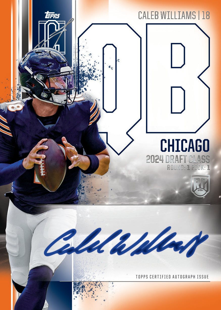 Alternative view of 2024 Topps Signature Class Football - Mega Box