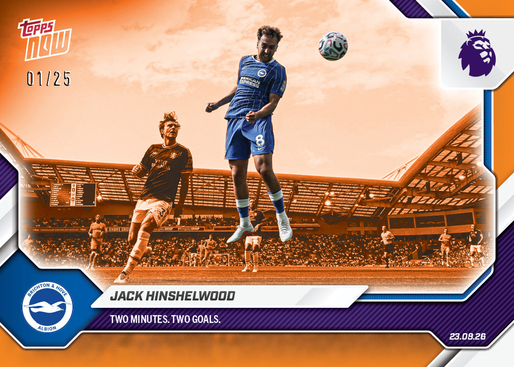 Jack Hinshelwood - 2026-27 Premier League Topps NOW - Card 7 - PR: 396 - Image 5