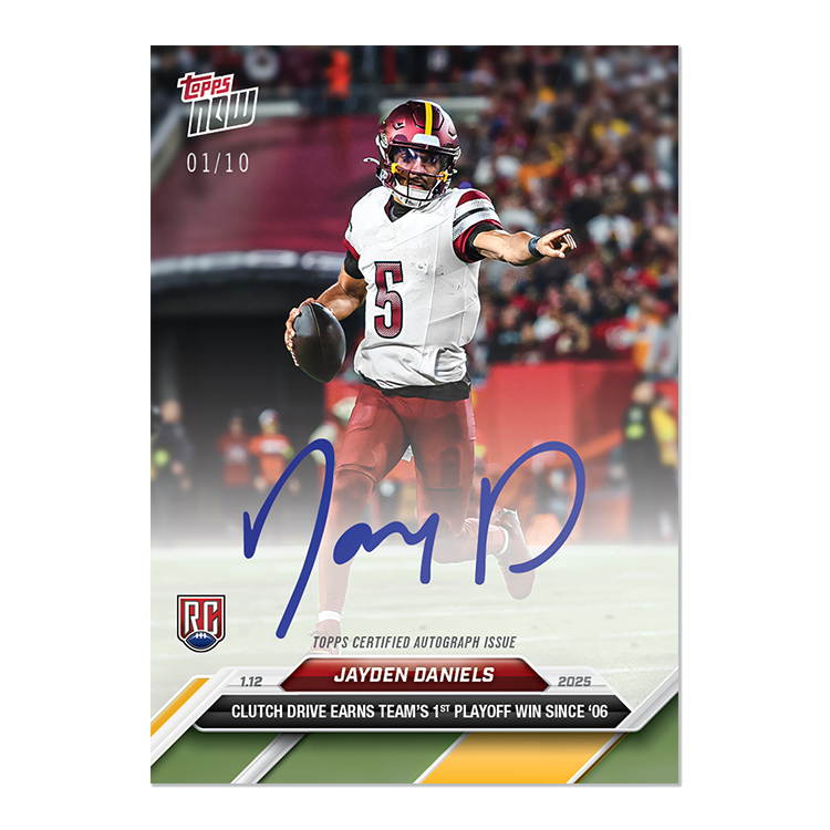 Jayden Daniels - 2024 Topps NOW Football - Card 22 - LOOK FOR AUTOS - PR: 16,537 - Image 4