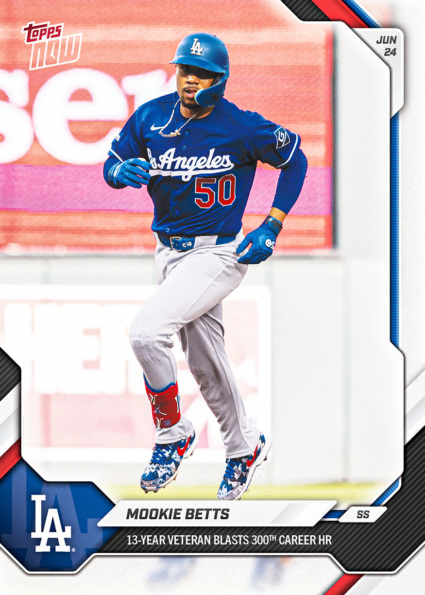 Mookie Betts - 2026 MLB Topps NOW - Card 376 - PR: 4442