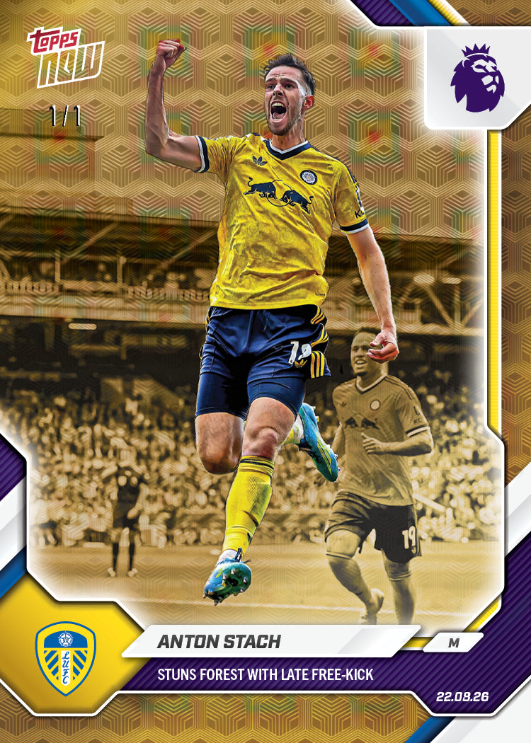 Anton Stach - 2026-27 Premier League Topps NOW - Card 3 - PR: 471 - Image 2