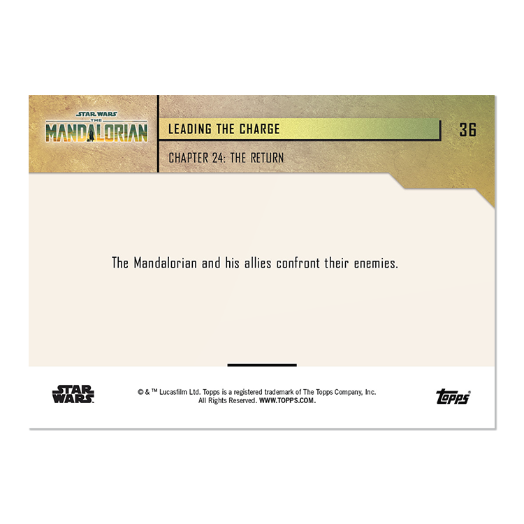 2023 TOPPS NOW Star Wars: The Mandalorian Season 3 Episode 8 - 5 Card Set - PR: 844 - Image 3
