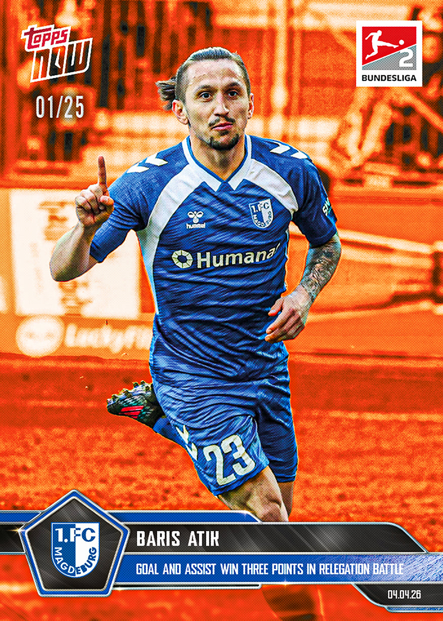 Baris Atik - 2025-26 Bundesliga Topps NOW - Card 159 - PR: 330 - Image 5