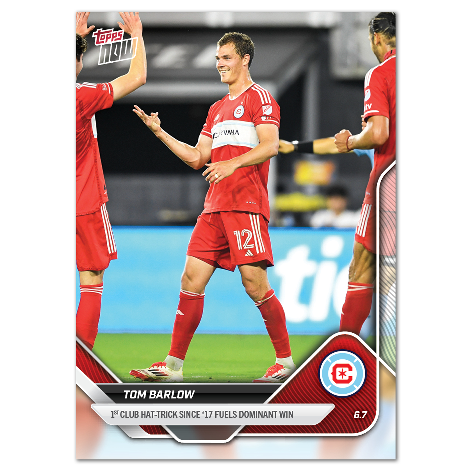 Tom Barlow - 2025 MLS Topps NOW - Card 50 - PR: 143