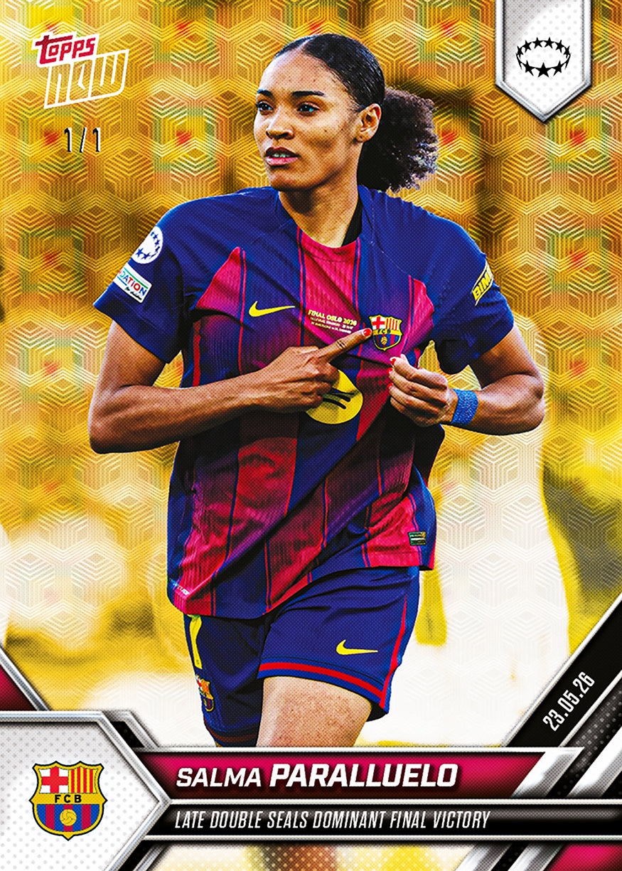 Salma Paralluelo - 2025-26 UWCL Topps NOW - Card 33 - PR: 507 - Image 4