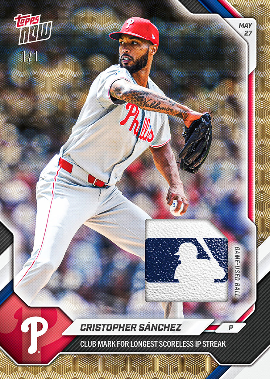 Cristopher Sánchez - 2026 MLB Topps NOW - Card 258 - PR: 2751 - Image 2