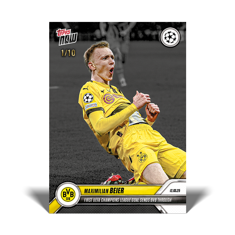 Maximilian Beier - 2024-25 UCL Topps NOW Card 126 - PR: 153 - Image 5