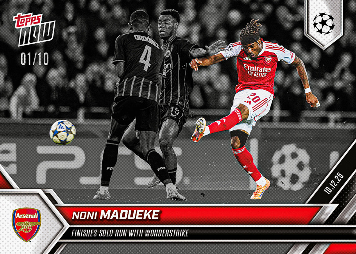 Noni Madueke - 2025-26 UCL Topps NOW - Card 69 - PR: 485 - Image 4
