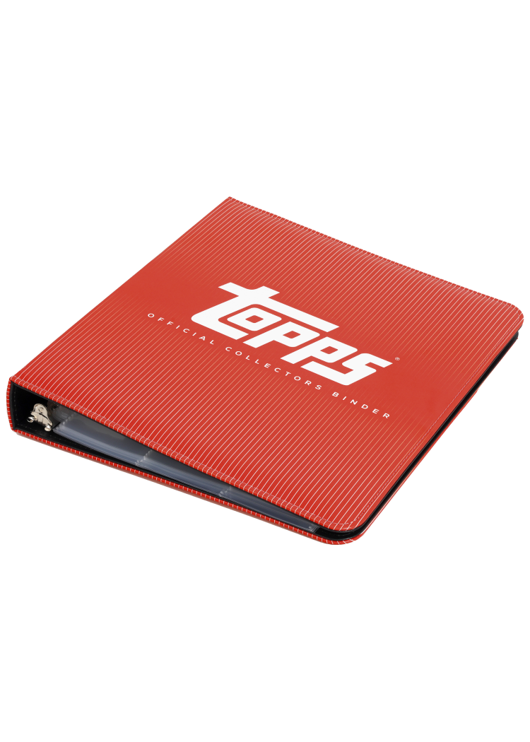 Alternative view of Topps Red Official Collectors Binder
