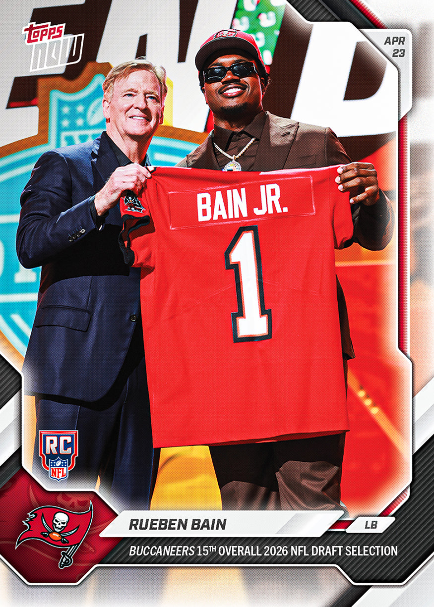 Rueben Bain Jr. - 2026 NFL Topps NOW - Card RBAI - PR: 2482