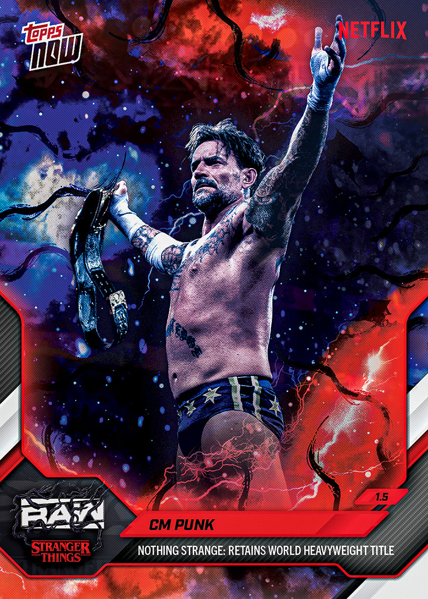 CM Punk - 2026 WWE Topps NOW - Card 6 - PR: 1767 - Image 2