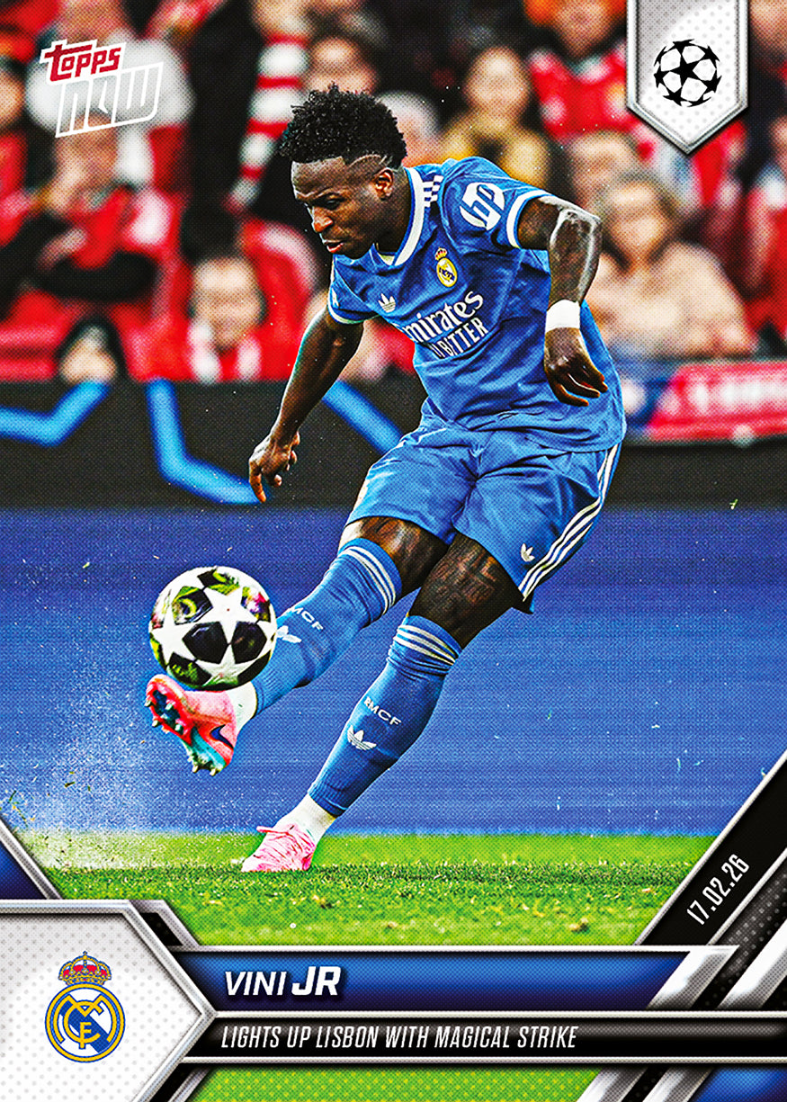 Vini Jr - 2025-26 UCL Topps NOW - Card 88 - PR: 816