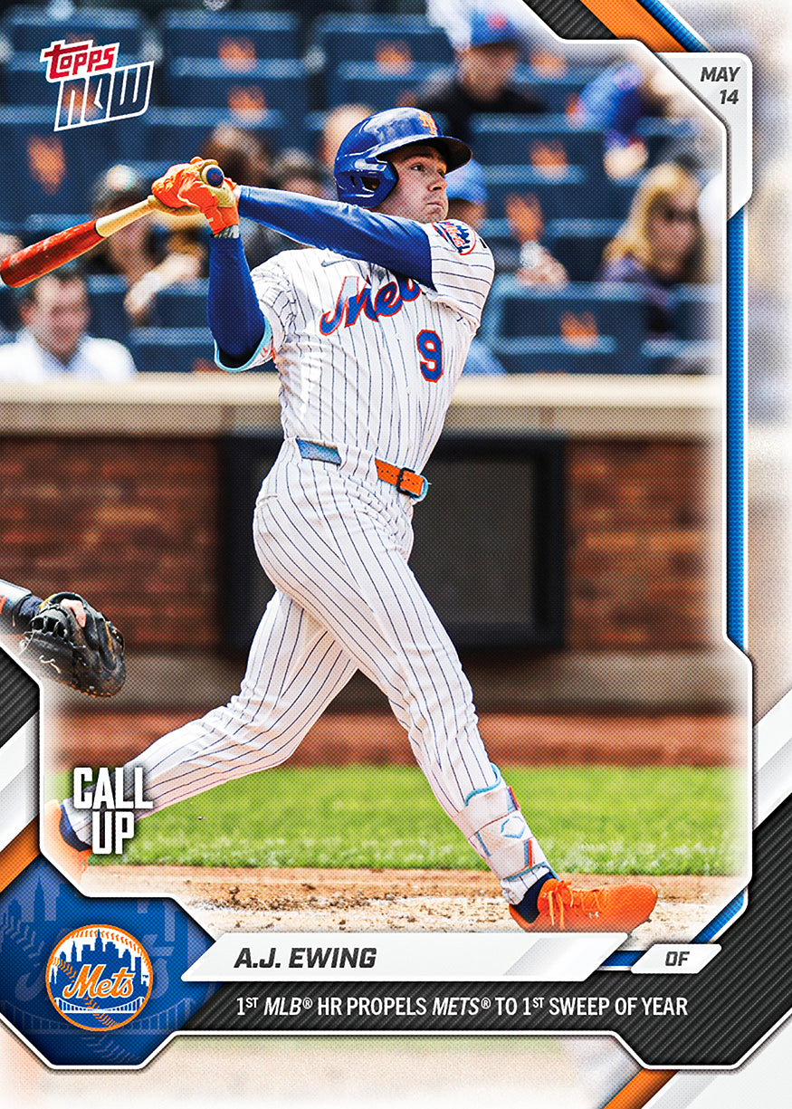 A.J. Ewing - 2026 MLB Topps NOW - Card 202 - PR: 2686