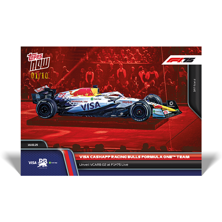 VISA Cash App RB Formula One Team - 2025 Formula 1 Topps NOW - Card 8 - PR: 698 - Image 4
