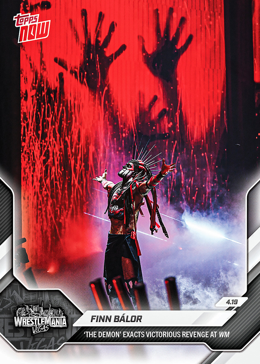 Finn Bálor - 2026 WWE Topps NOW - Card 48 - PR: 2113 - Image 2
