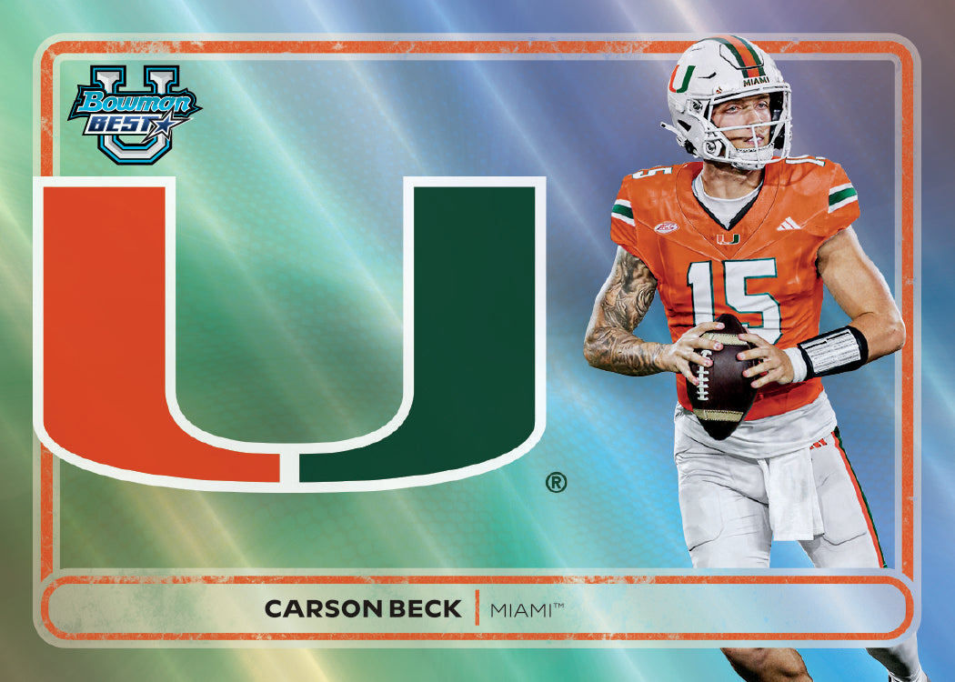 2025 Bowman University Best Football - Hobby Box - Image 5