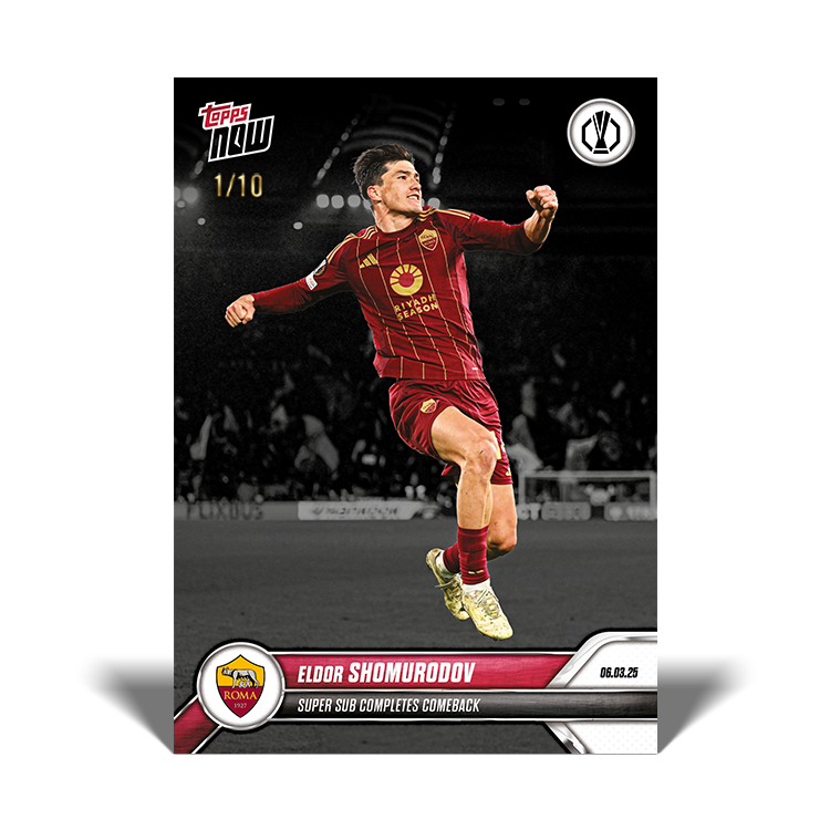 Eldor Shomurodov - 2024-25 UEL TOPPS NOW Card 21 - PR: 75 - Image 5