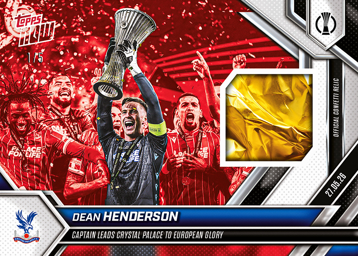 Dean Henderson - 2025-26 UECL Topps NOW - Card 13 - PR: 398 - Image 3