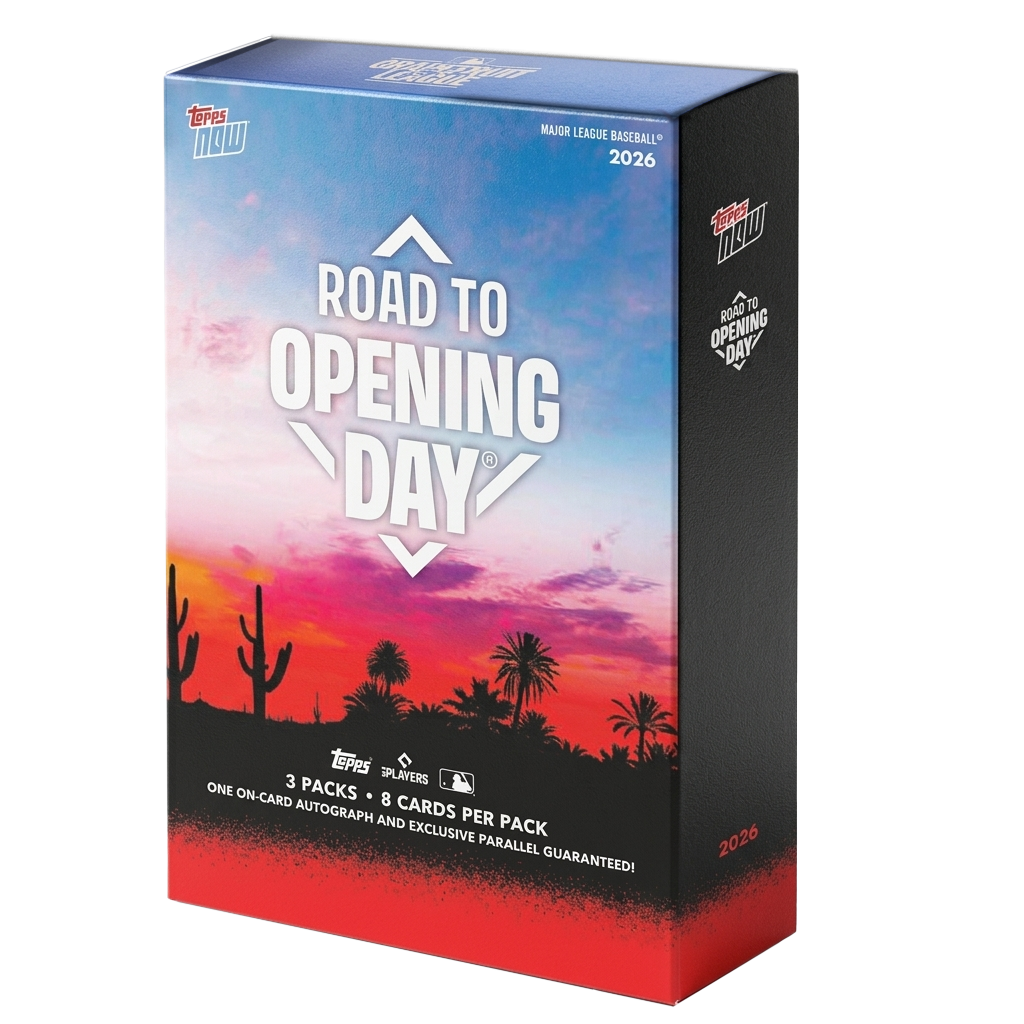 2026 MLB Topps NOW Road To Opening Day – Autograph Collector’s Box