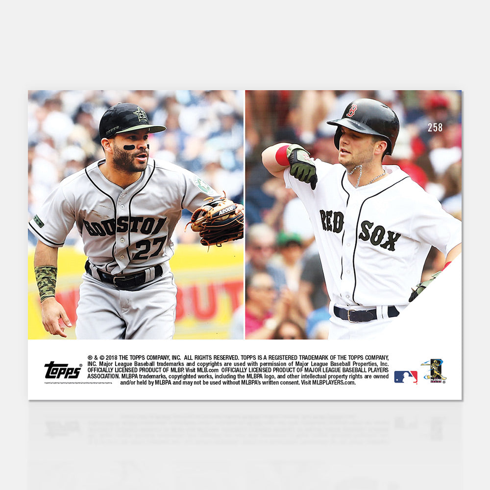 MLB - 05/28/2018 TOPPS NOW Card 258 - Print Run: 615 - Image 2