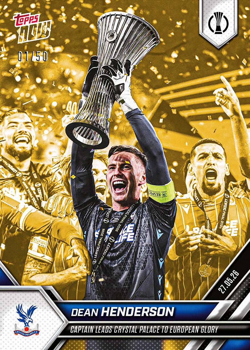 Dean Henderson - 2025-26 UECL Topps NOW - Card 13 - PR: 398 - Image 8