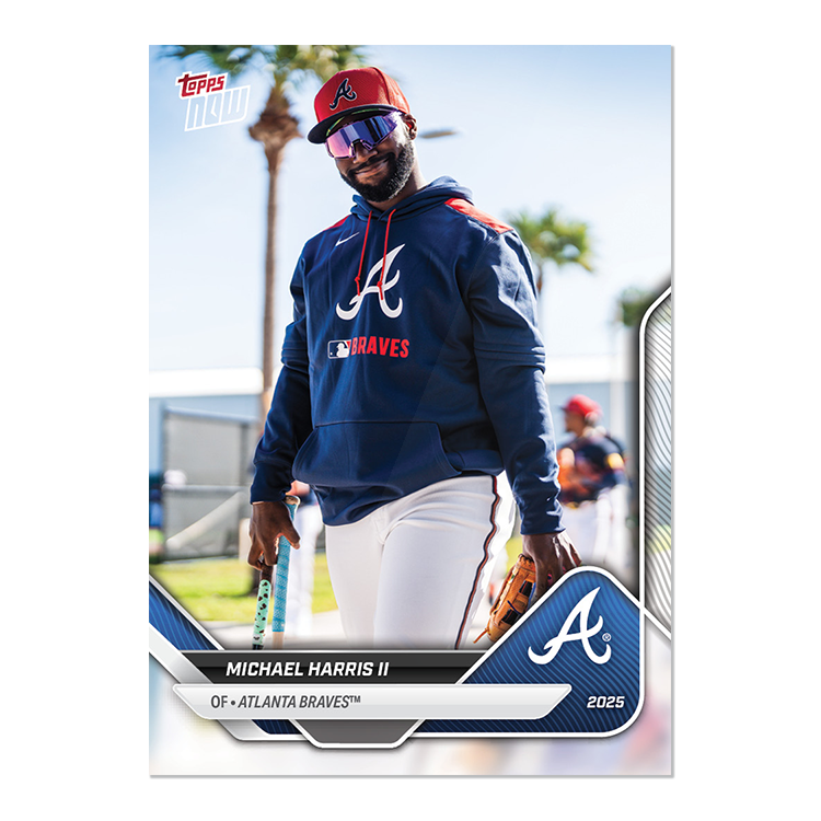 2025 Atlanta Braves MLB Topps NOW Road To Opening Day 11-Card Team Set - PR: 834 - Image 3
