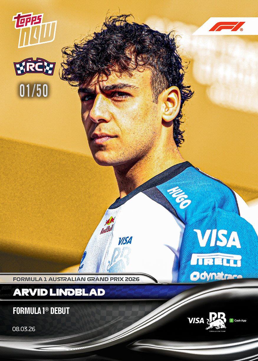 Arvid Lindblad - 2026 Formula 1 Topps NOW - Card 12 - PR: 6075 - Image 7
