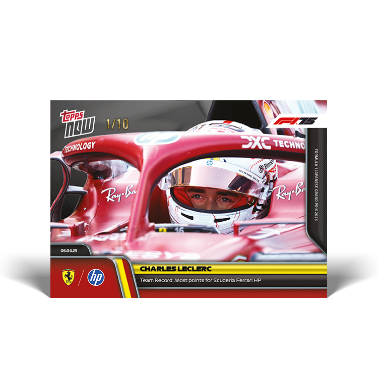 Charles Leclerc - 2025 Formula 1 Topps NOW Card 27 - PR: 1281 - Image 6