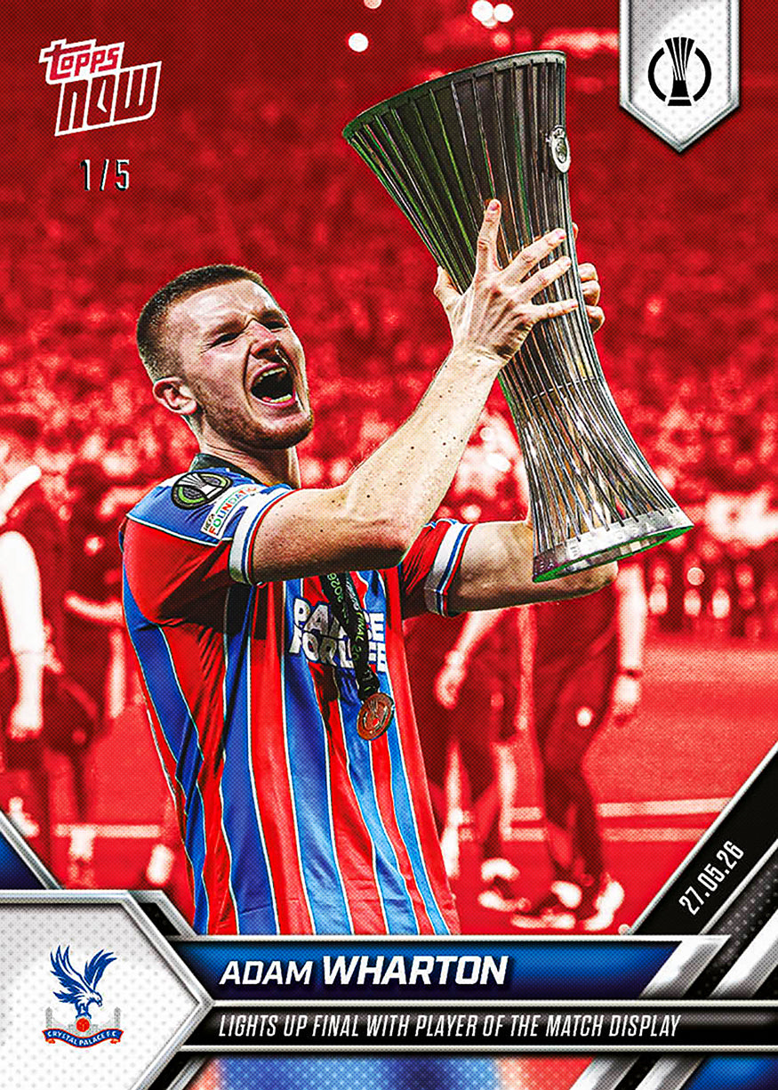 Adam Wharton - 2025-26 UECL Topps NOW - Card 14 - PR: 902 - Image 5